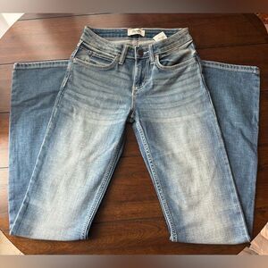WranglerRetro Mae Jean Deadwood Light Blue Mid Rise Boot Cut Jeans size 29/7